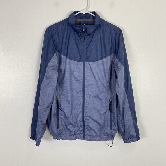 L.L. Bean Jackets & Blazers - L.L. Bean Jacket Womens Size‎ M Blue Casco Bay Windbreaker Packable Lightweight